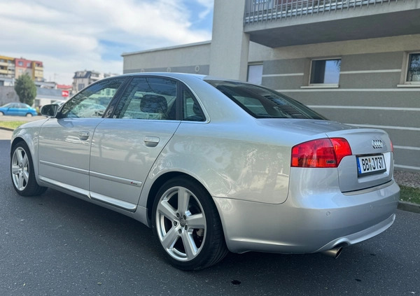 Audi A4 cena 24500 przebieg: 244000, rok produkcji 2006 z Września małe 497